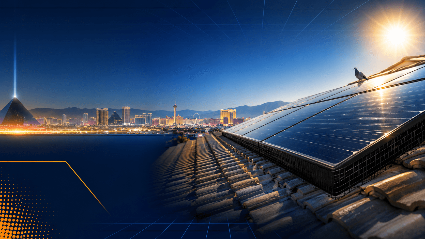 Clean protected rooftop solar panels
